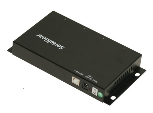 The CM-41042 allows users to connect multiple serial devices through one US